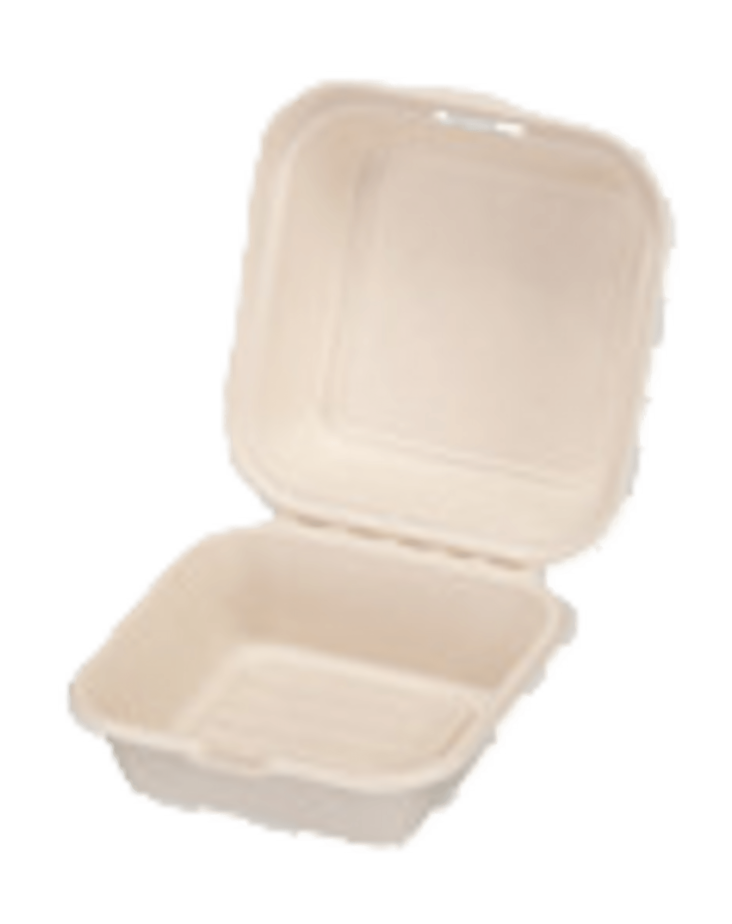 Hamburgerbox bagasse 152x150x82mm