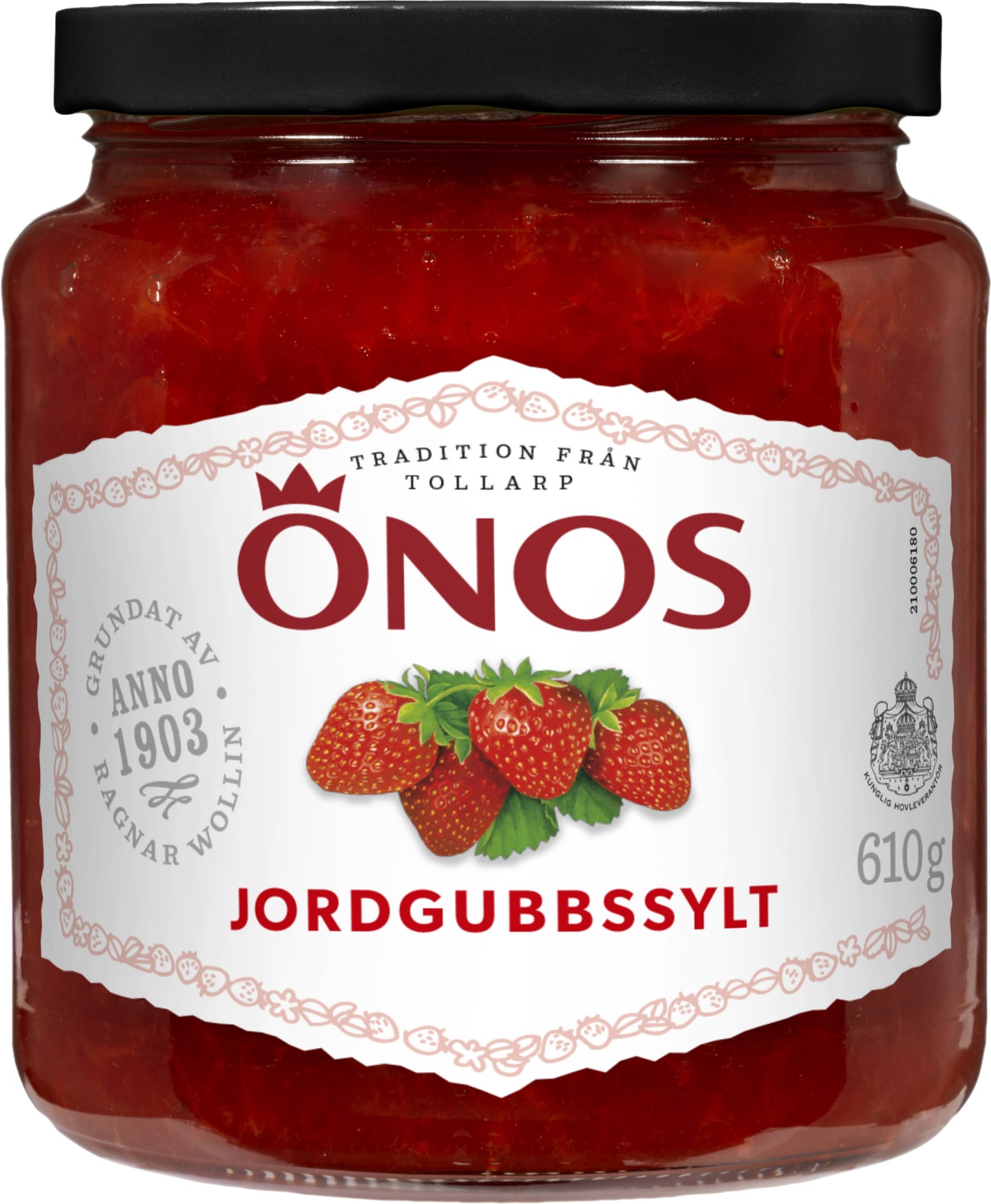 Jordgubbssylt lättsockrad 610g