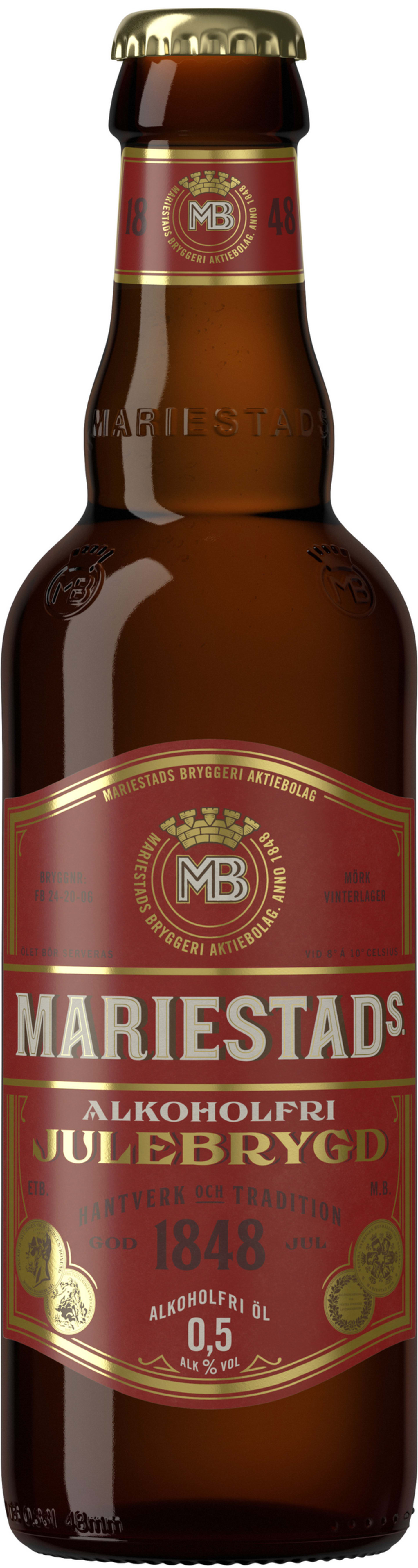 Mariestads Julebrygd 0,5% 33cl