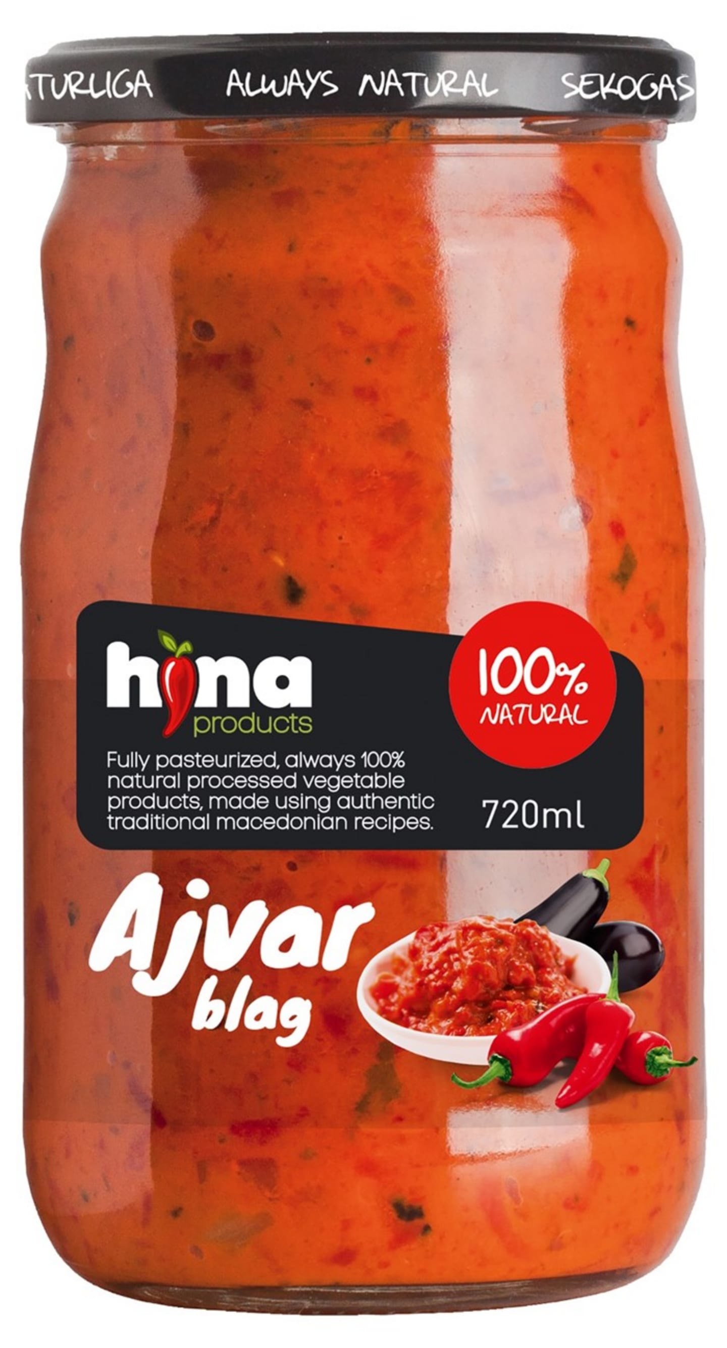 Ajvar mild 700g
