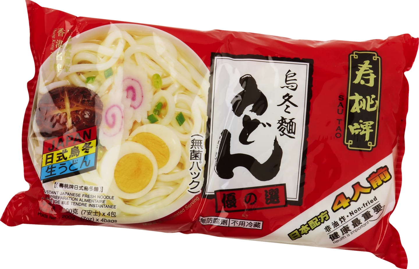 Udonnudlar Japanese Style 4x200g