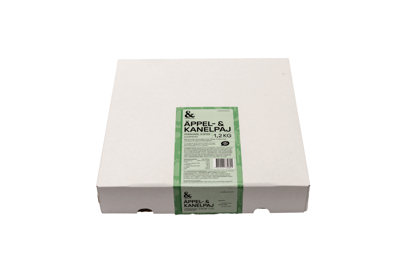 Äppelpaj kanel förskuren 14bit 1,2kg - Bild 1 av 3