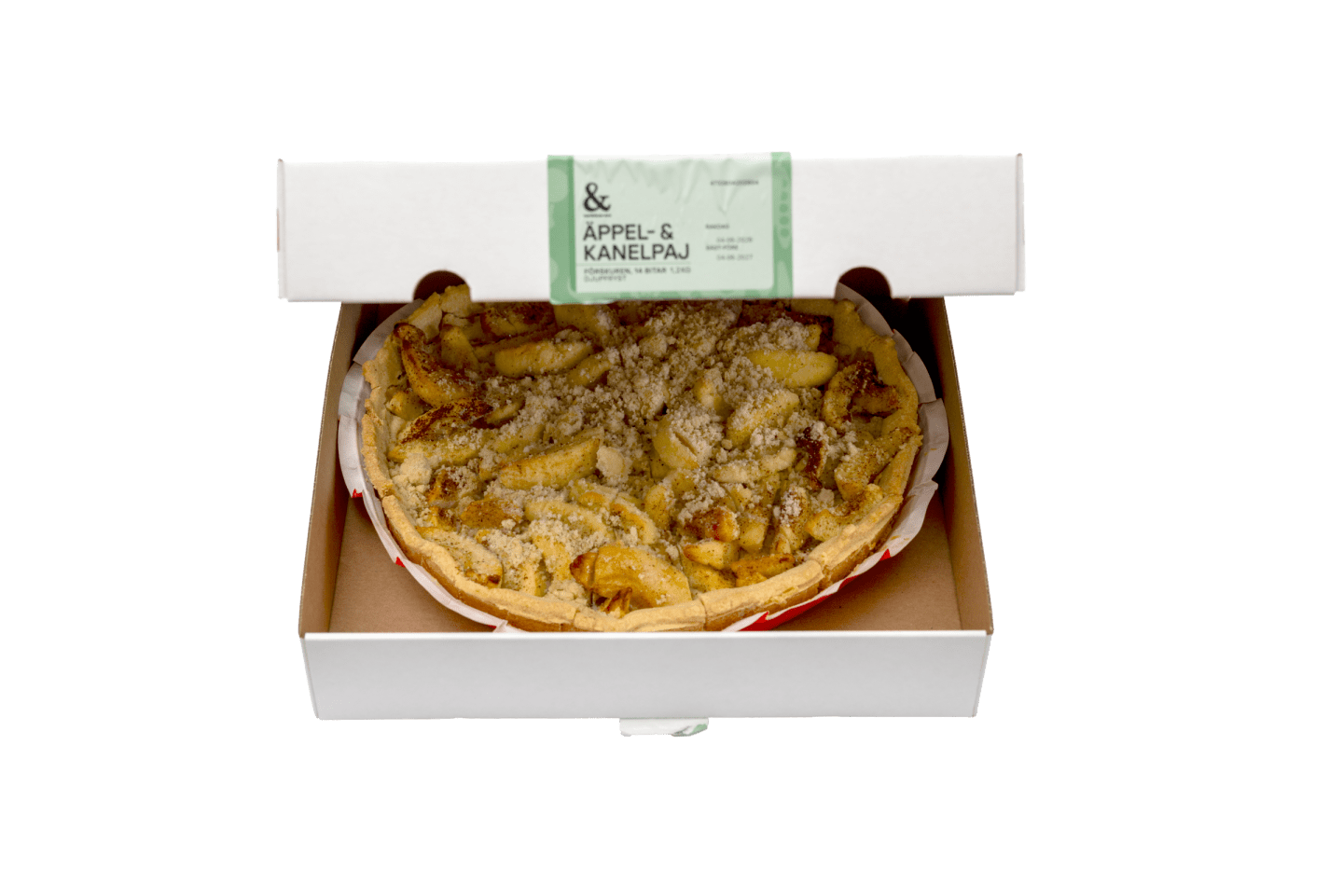 Äppelpaj kanel förskuren 14bit 1,2kg - Bild 1 av 3