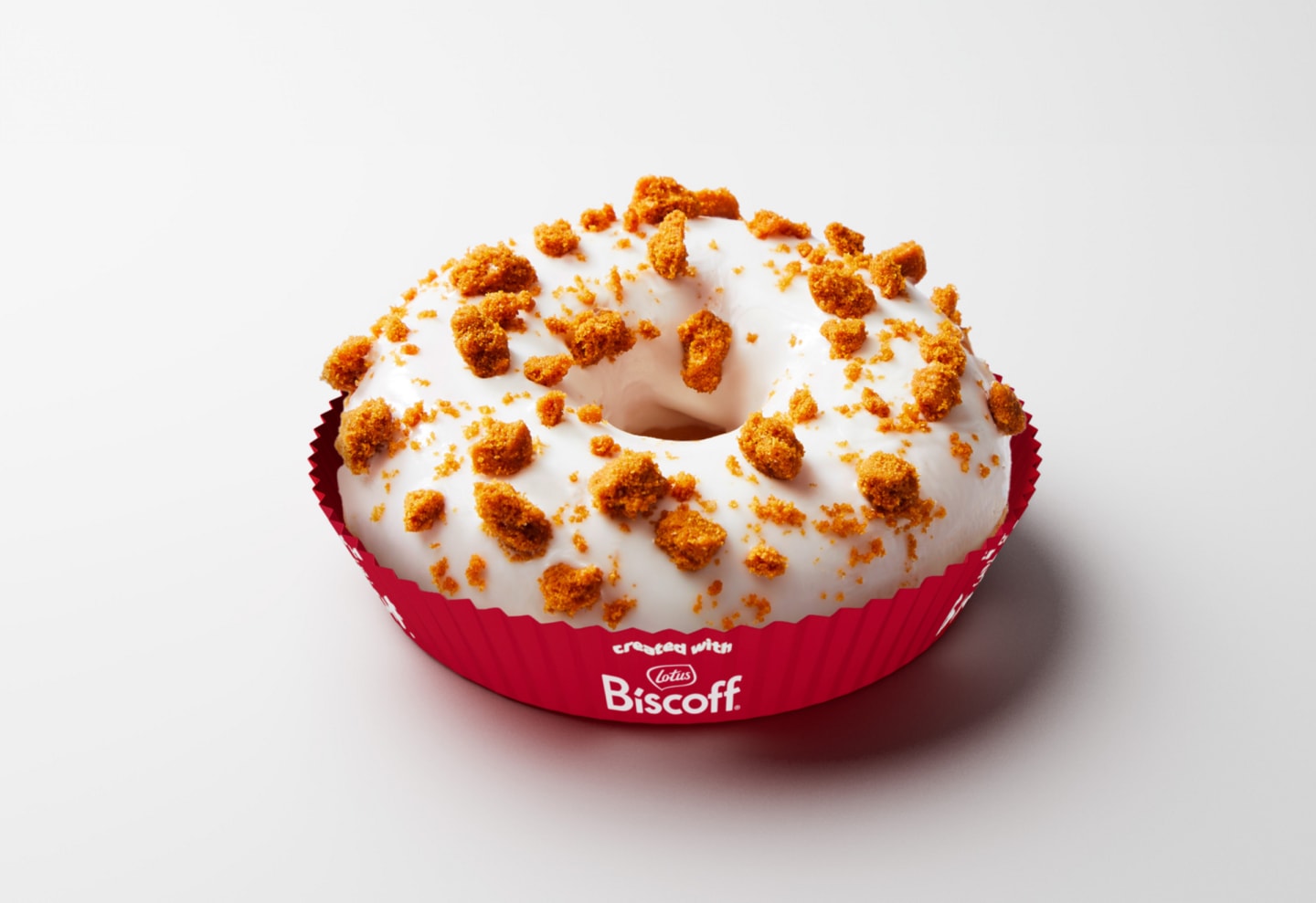 Donut Biscoff Blanco 70g