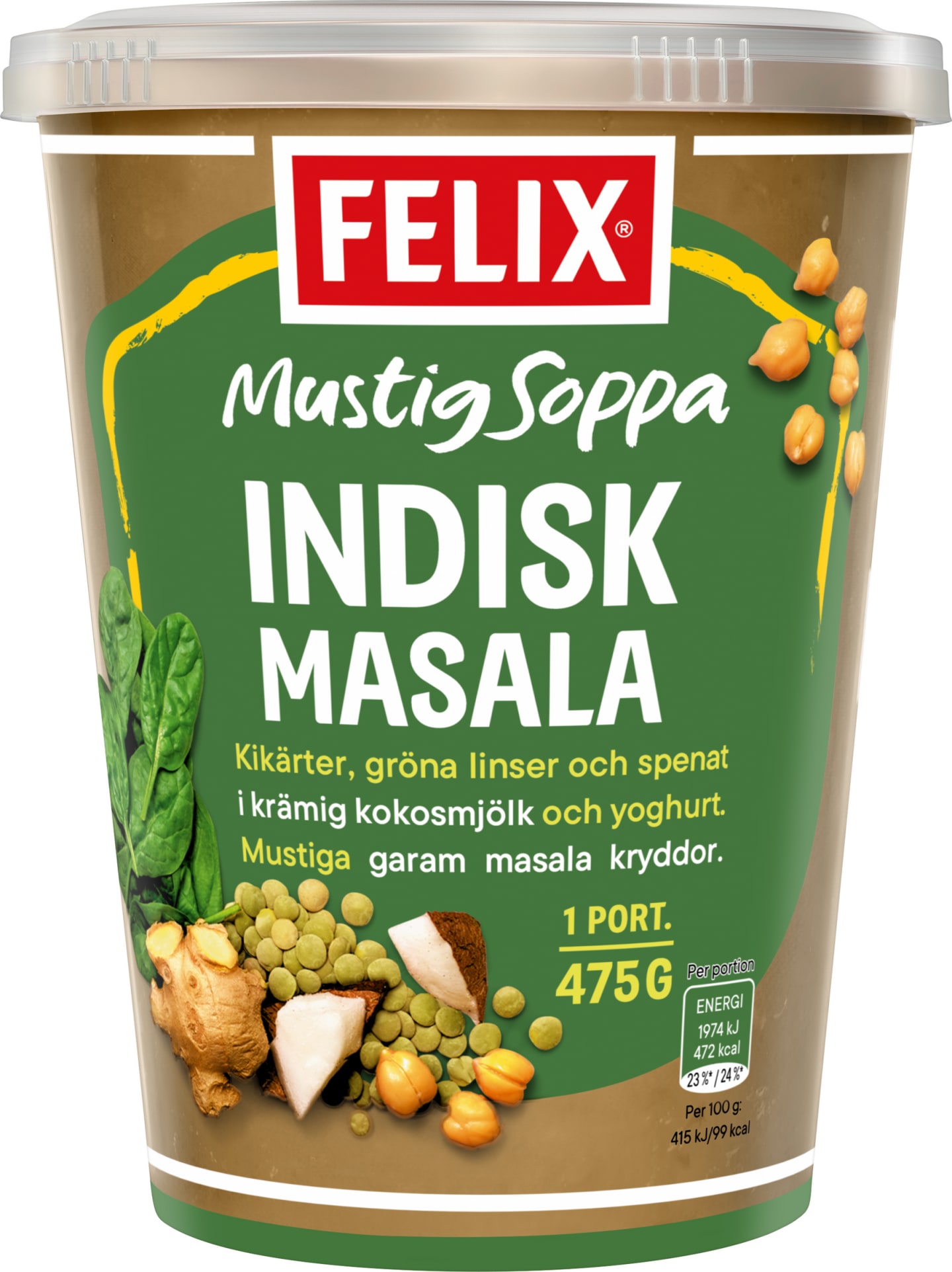 Indisk Masalasoppa 475g
