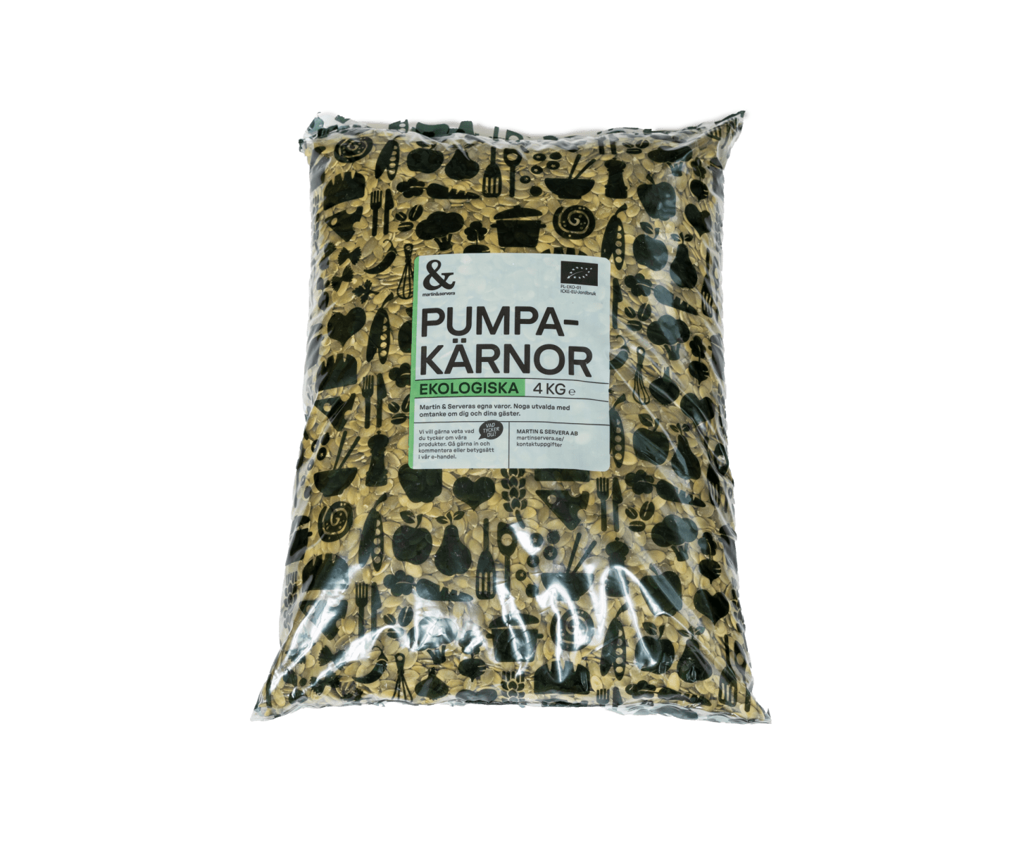 Pumpakärna 4kg