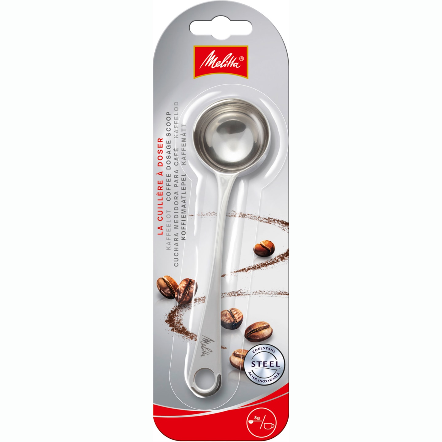 Kaffemått rostfritt 8g - Bild 1 av 2