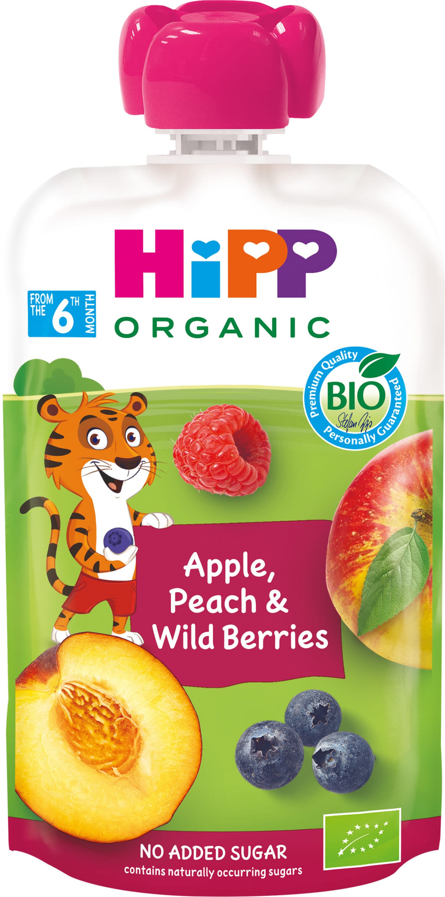 Klämmis Äpple Persika Blåb Hall 6m 100g