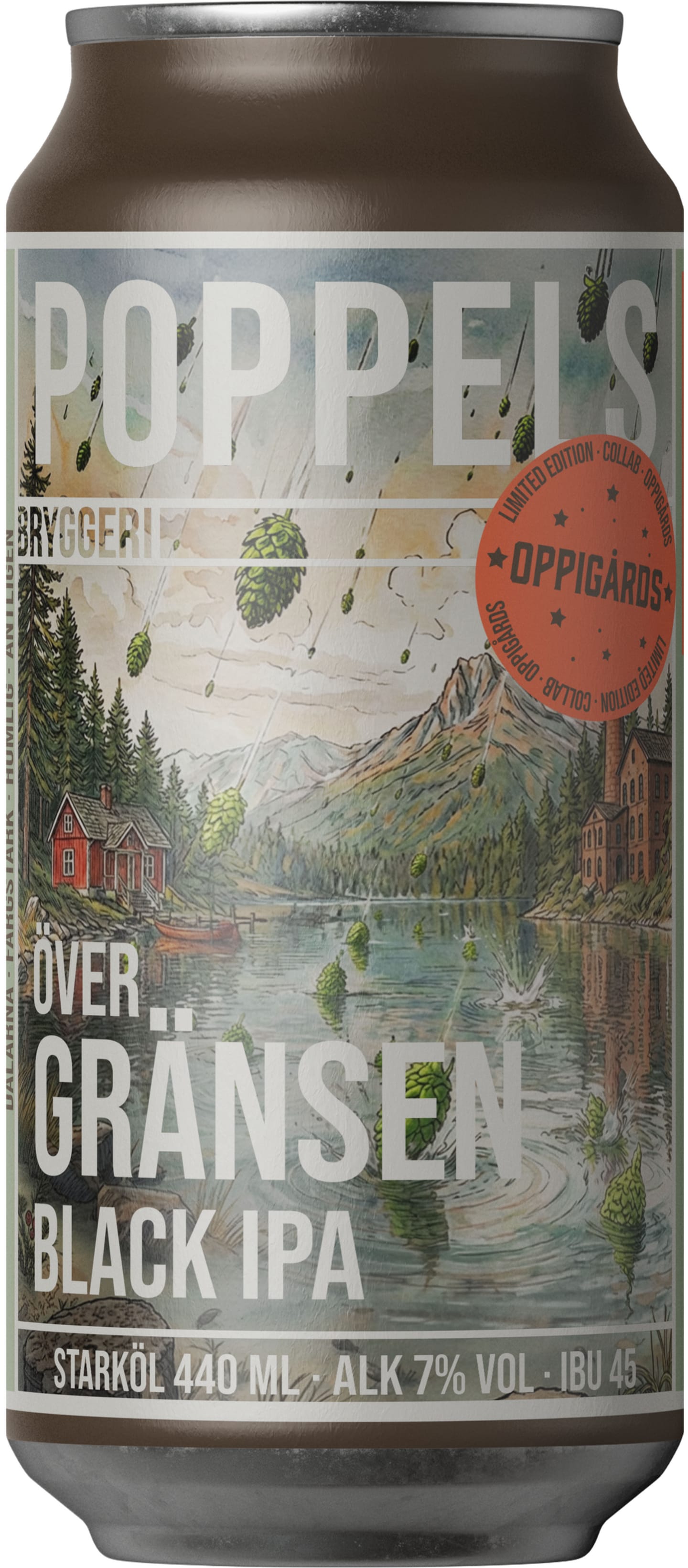 Över Gränsen Black IPA 44cl