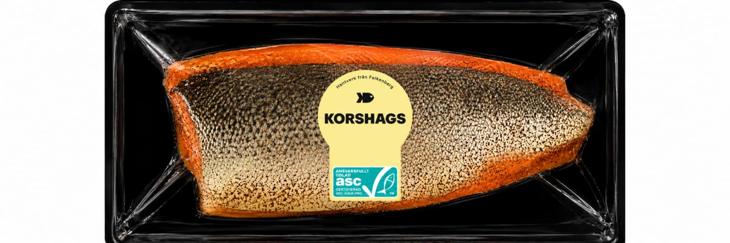 Lax varmrökt dubbel citronpepp ASC 2,6kg - Bild 1 av 2