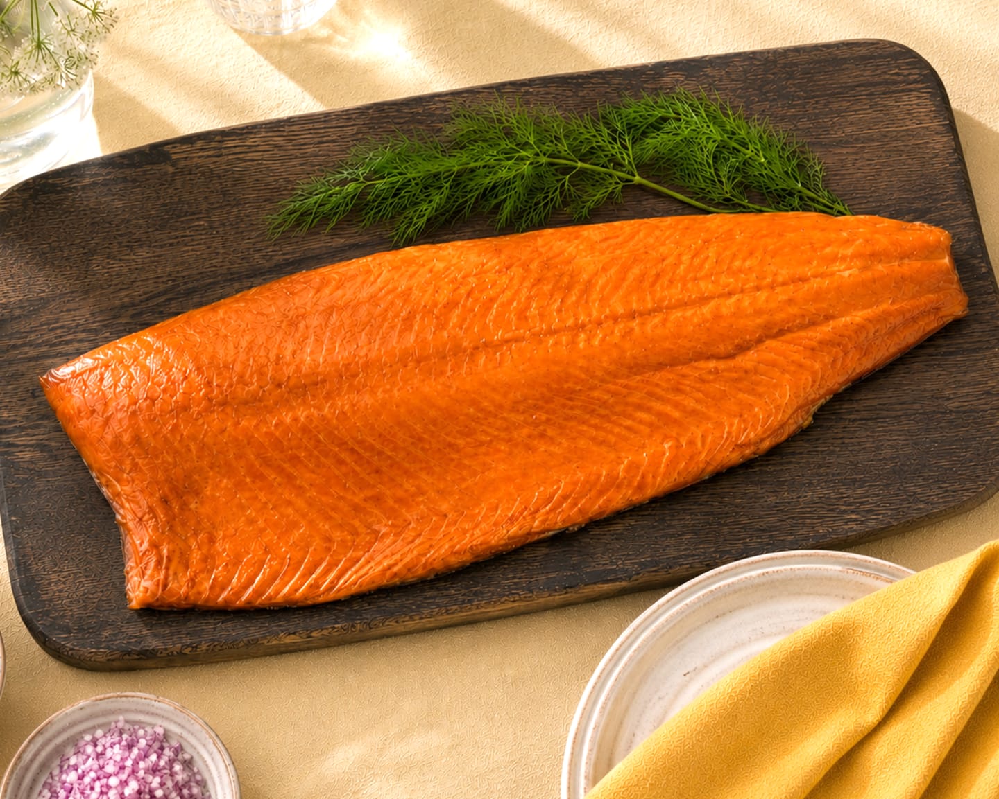 Lax varmrökt ASC ca 1,45kg - Bild 1 av 3