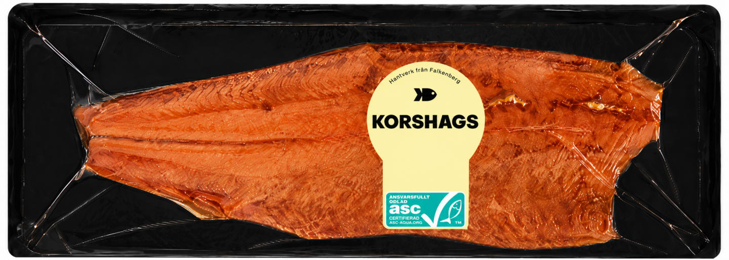 Lax varmrökt ASC ca 1,45kg - Bild 1 av 3