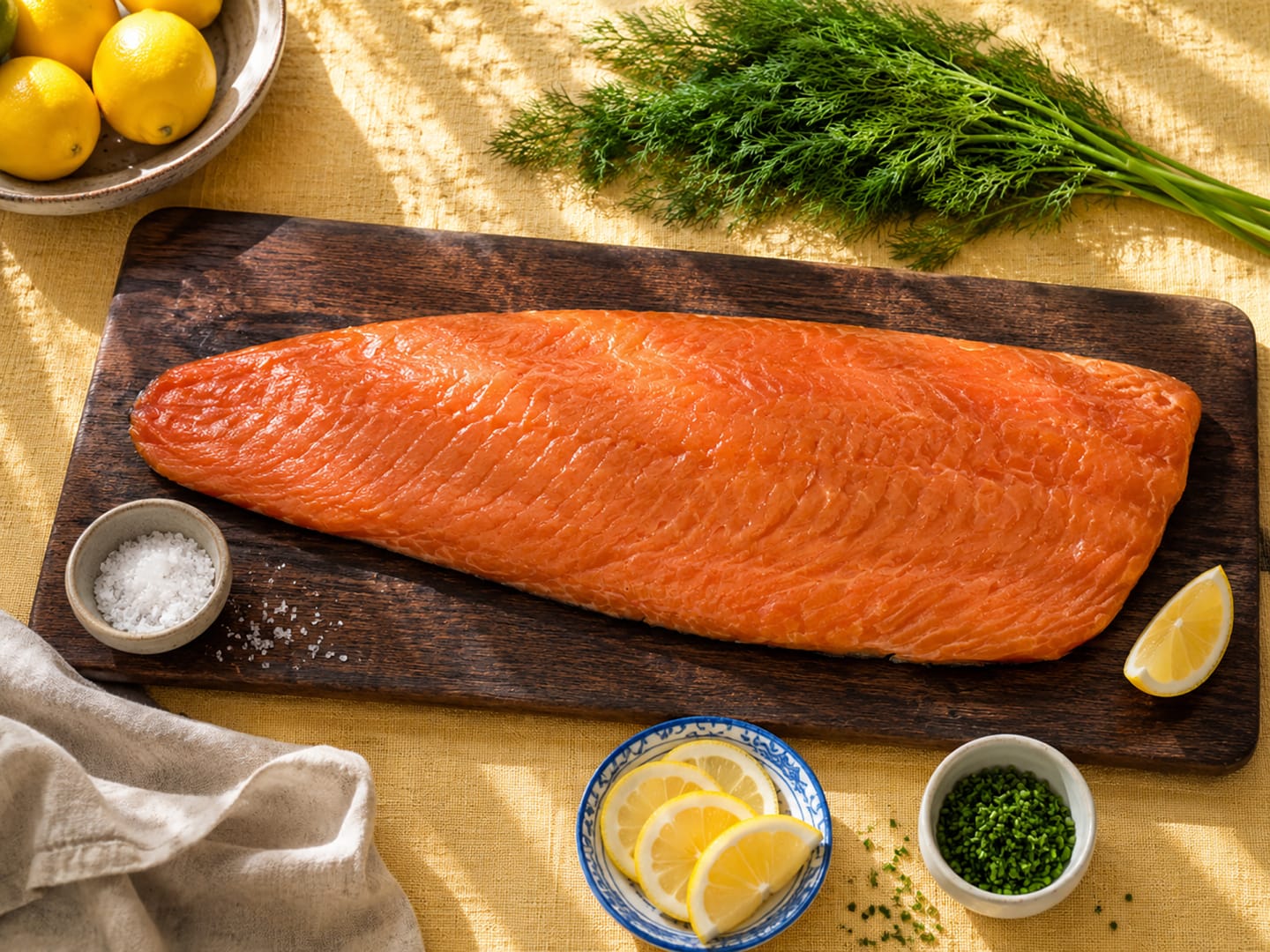 Lax kallrökt skivad ASC ca1,3kg