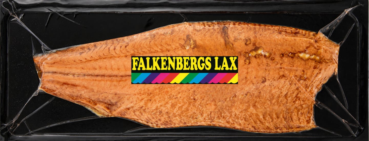 Laxfilé varmrökt naturell ASC 1,4kg