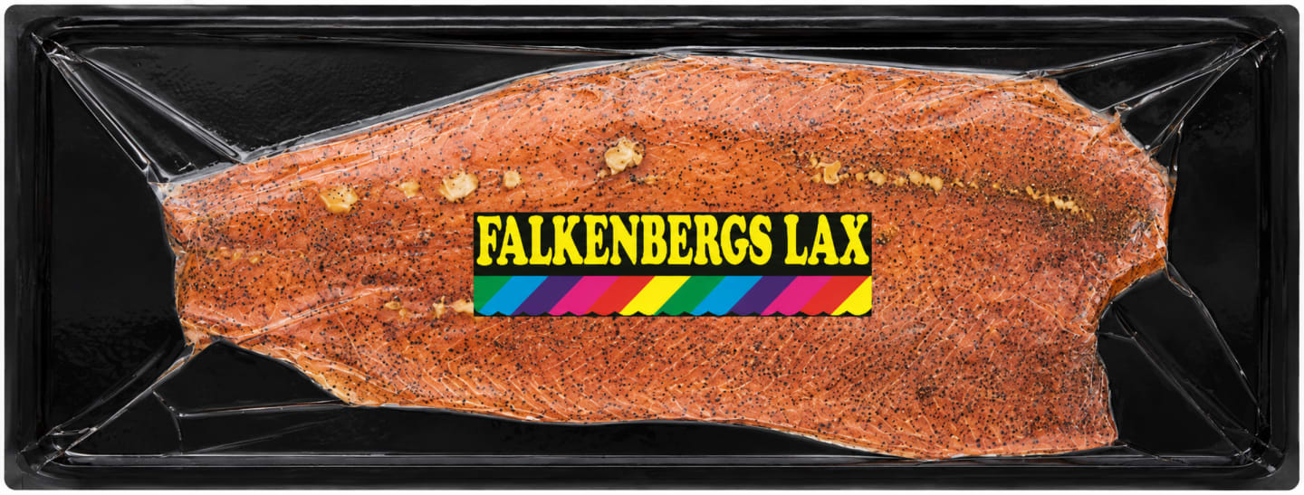 Laxfilé varmrökt citronpeppar ASC 1,4kg - Bild 1 av 1