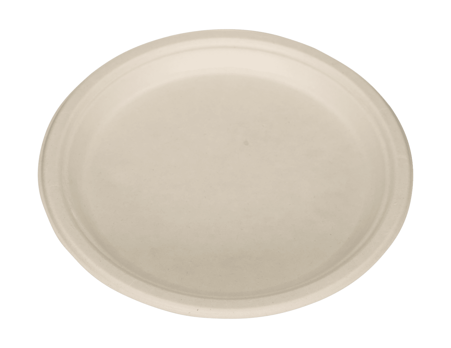 Tallrik bagasse natur 26cm