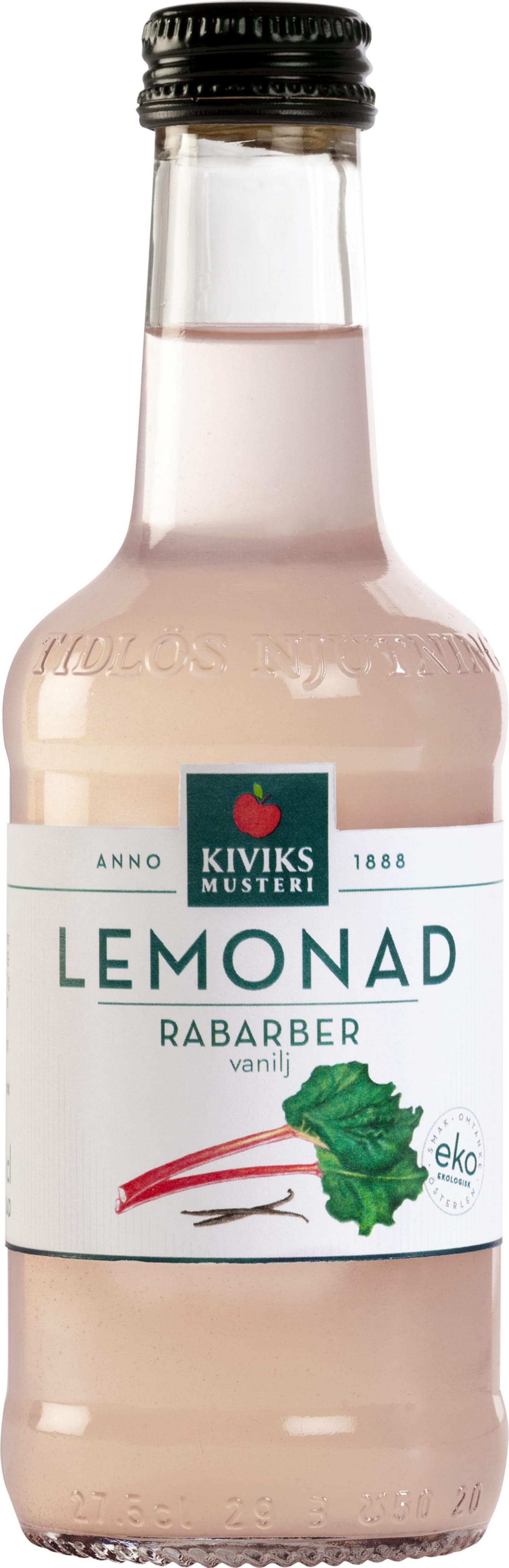Lemonad Rabarber Vanilj kolsyrad 27,5cl