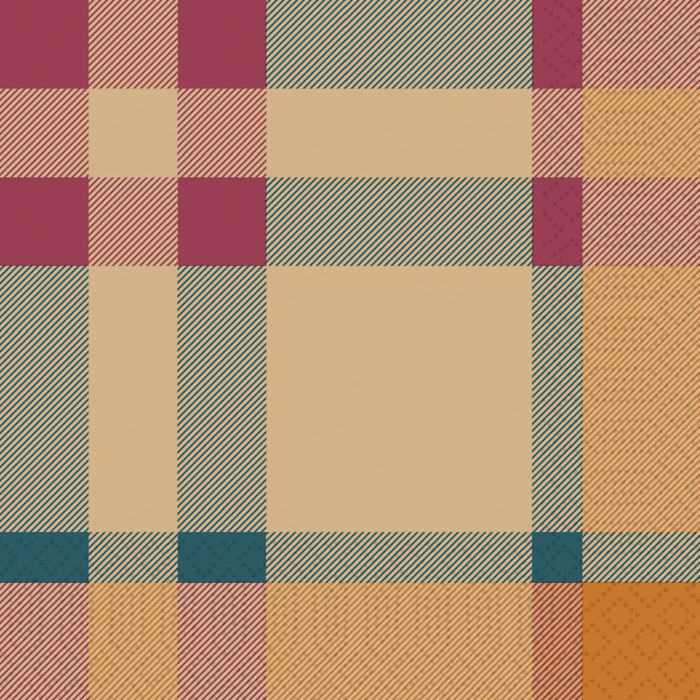 Servett 33 Glowy Tartan 3L 500st