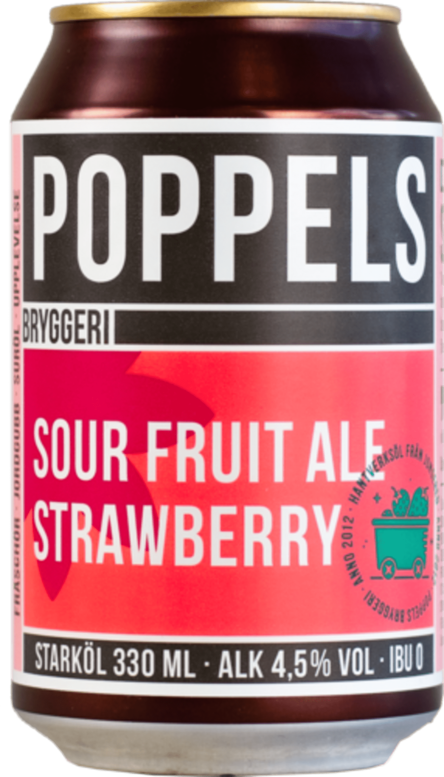 Poppels Sour Fruit Ale Strawberry 33cl