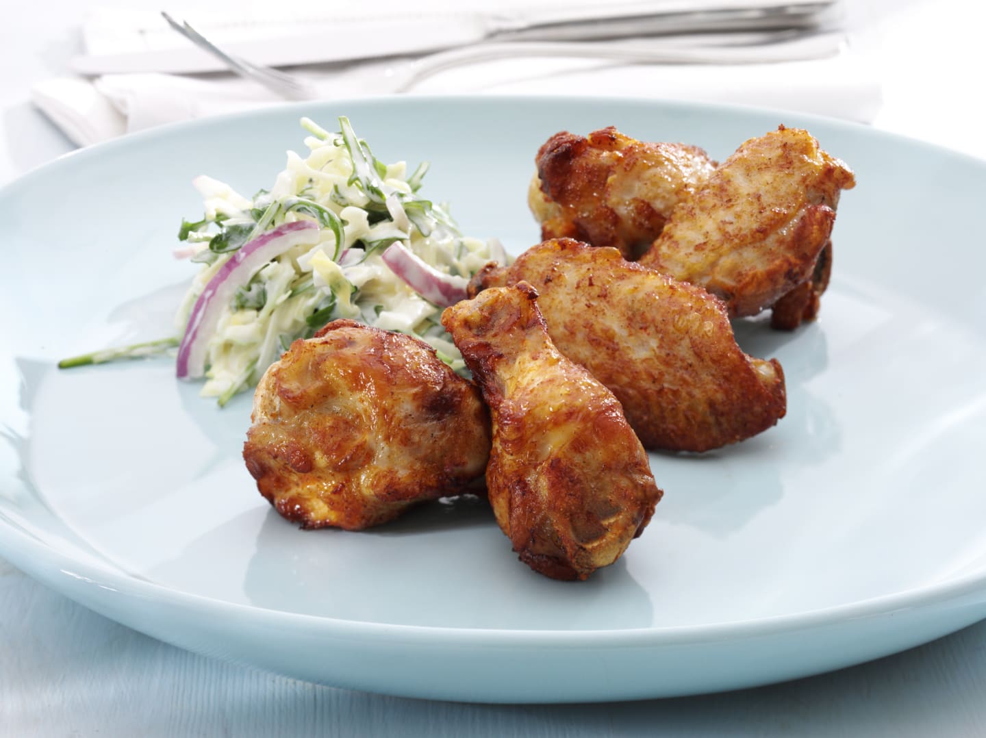 Kycklingvingar Spicy BBQ 1kg - Bild 1 av 3