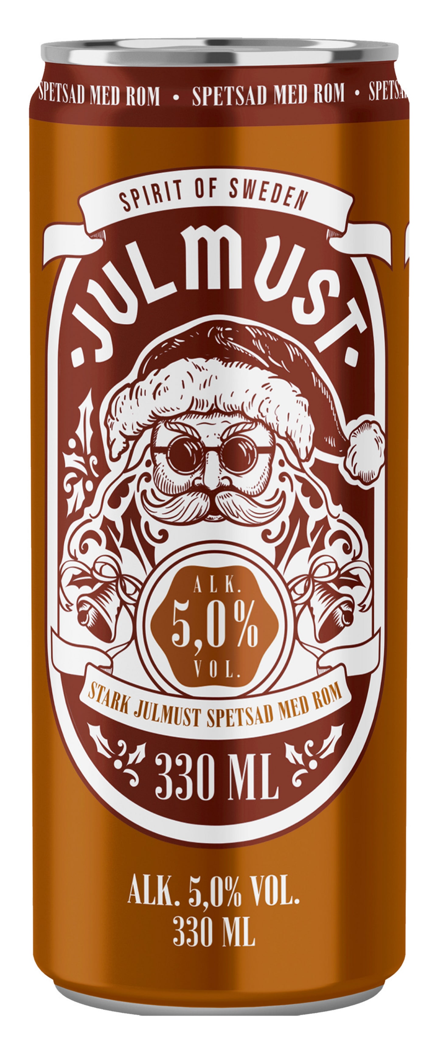 Julmust med rom 33cl