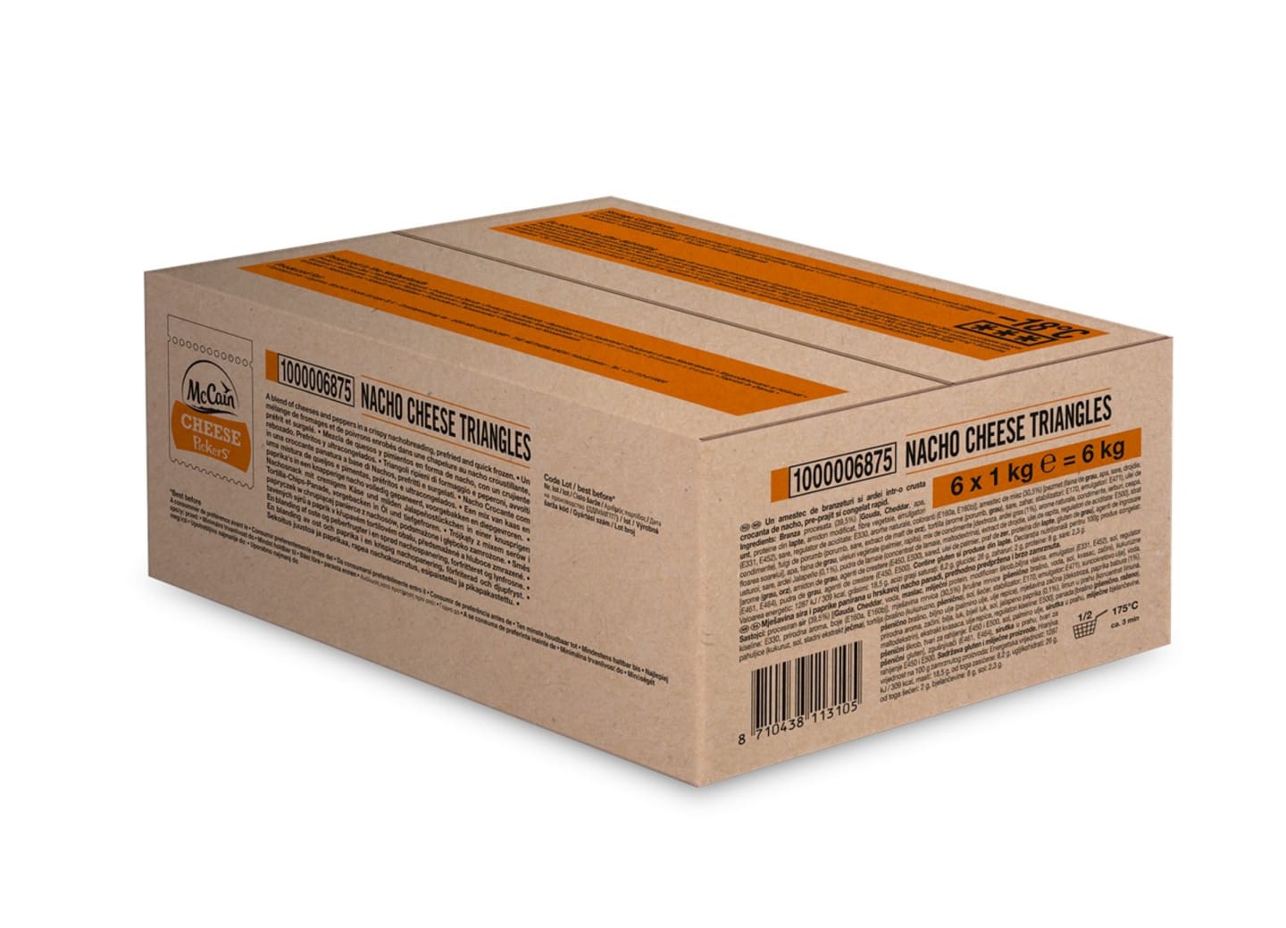 Nacho Cheese Triangles 1kg - Bild 1 av 4