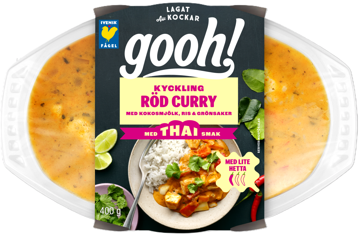 Kyckling Röd Curry 400g