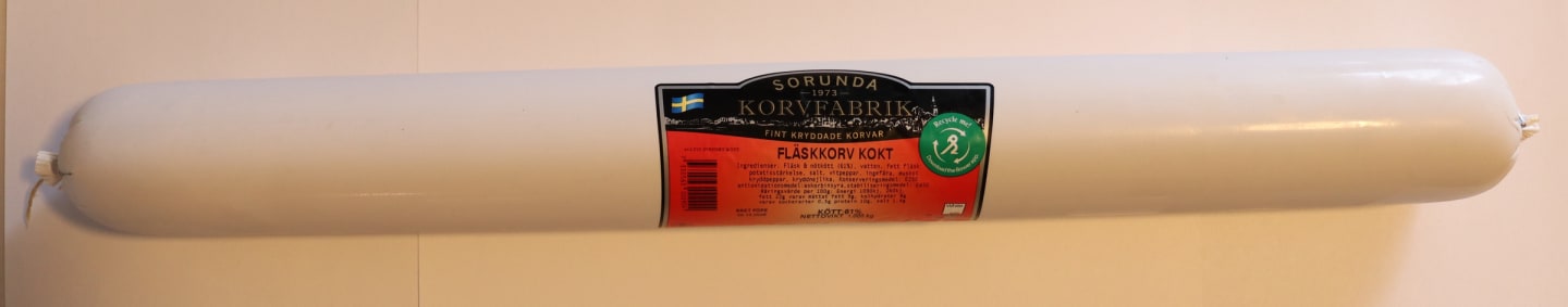 Fläskkorv kokt 1kg