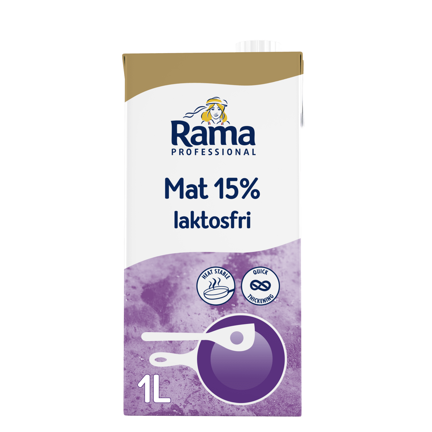 Rama Professional Mat 15%, laktosfri 1L - Bild 1 av 4
