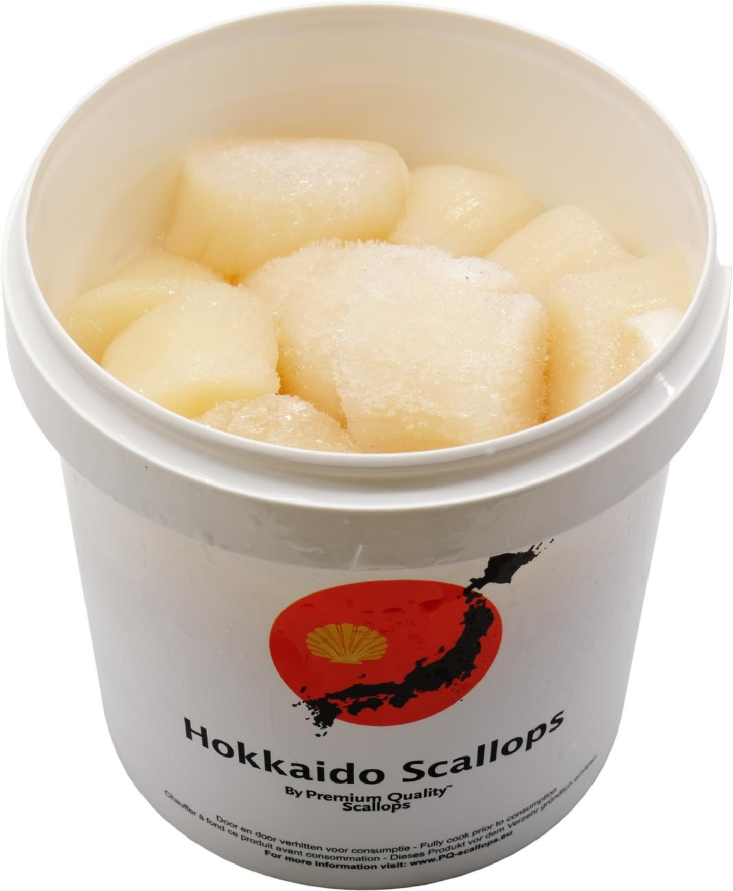 Hokkaidokammussla 10-20 st/brk 1kg