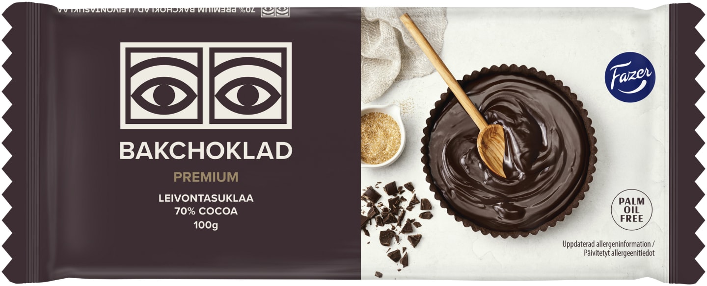 Bakchoklad premium 70% 100g