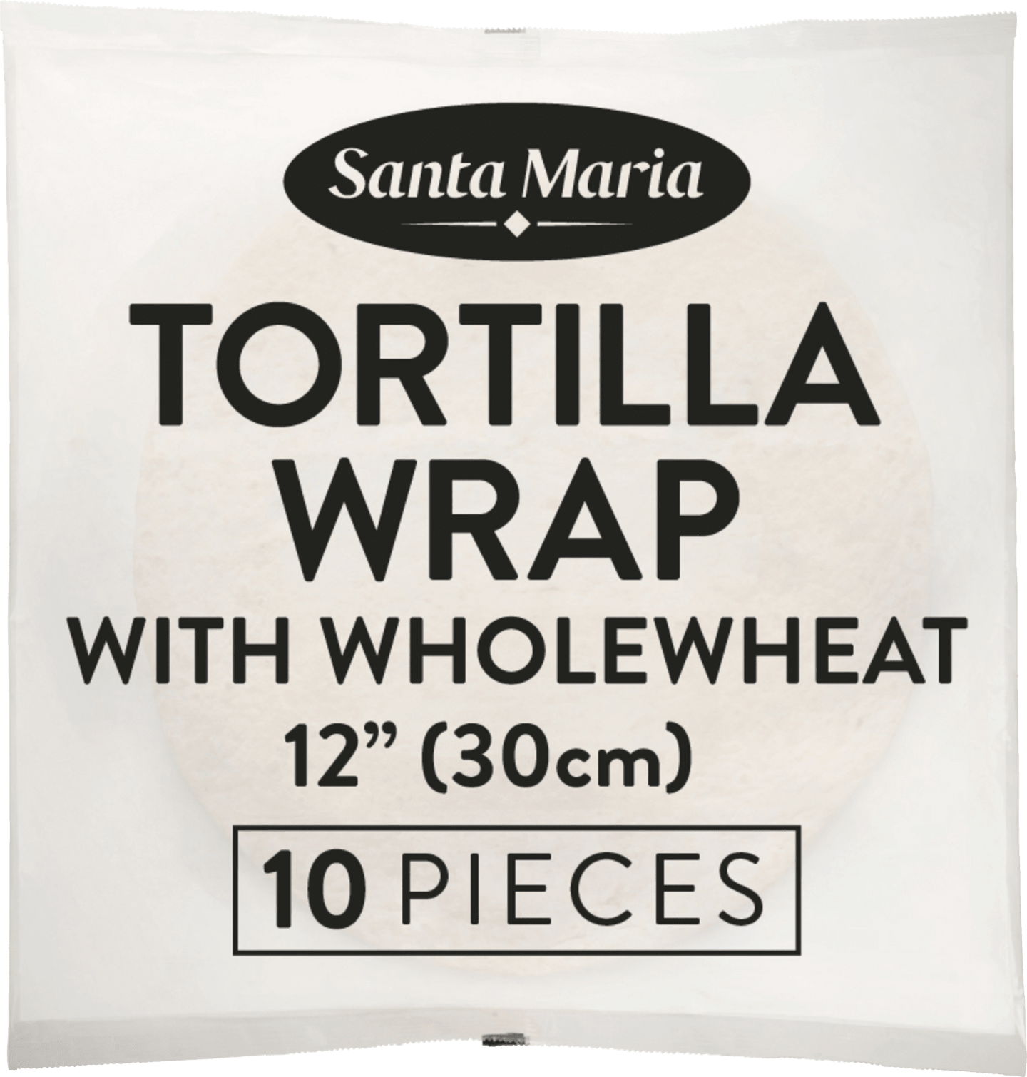 Tortilla Wrap Wholewheat 30cm 900g - Bild 1 av 3
