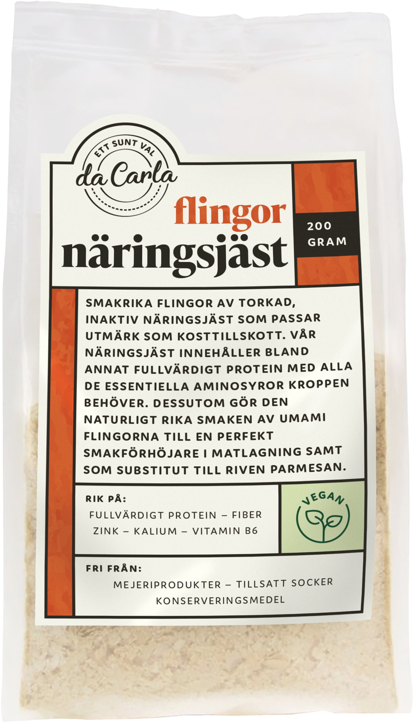 Näringsjäst Flingor 200g