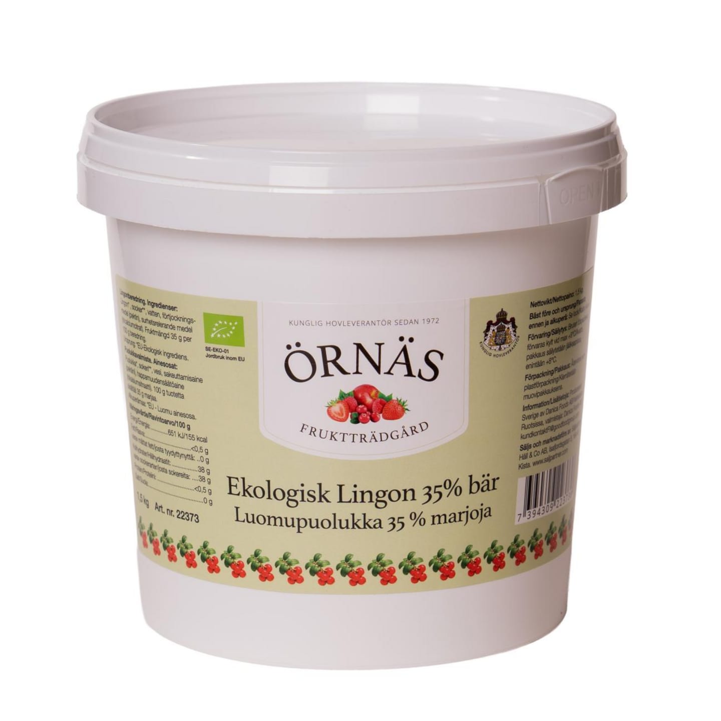 Bärberedning lingon 35% 1,5kg - Bild 1 av 2
