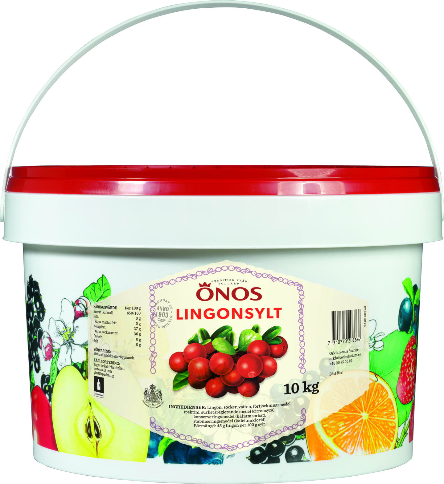 Lingonsylt 10kg