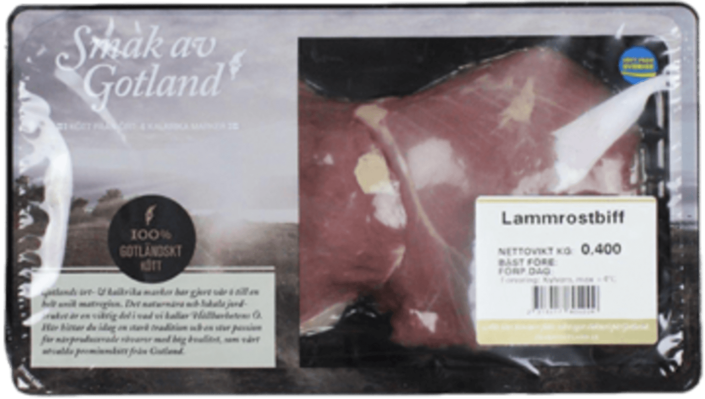 Lammrostbiff med kappa 5kg