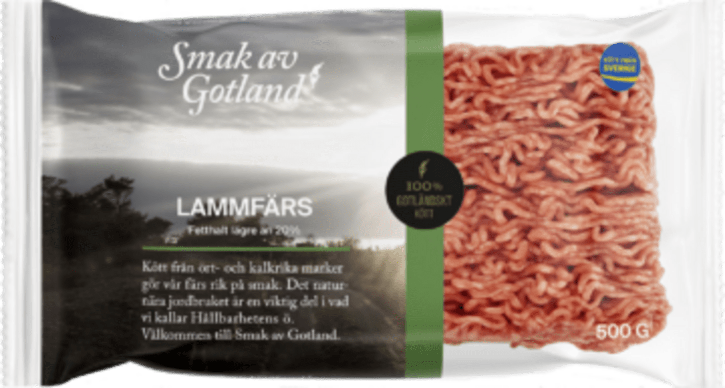 Lammfärs 500g