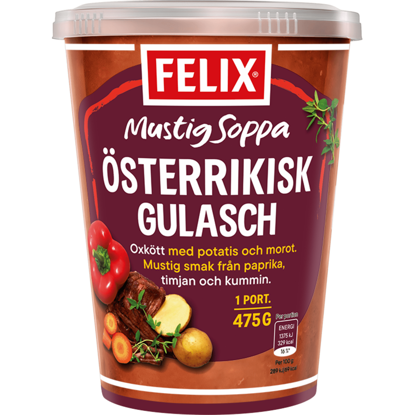 Gulaschsoppa österrikisk 475g