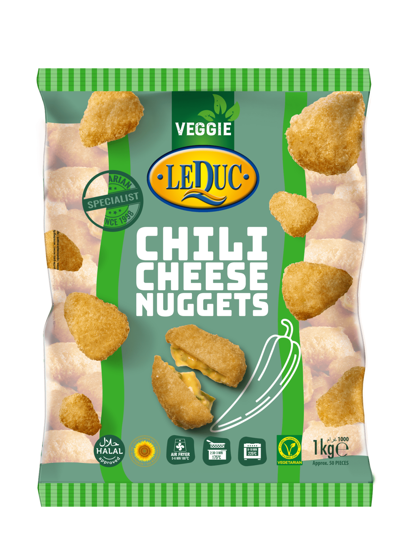Chili cheese nuggets 1kg