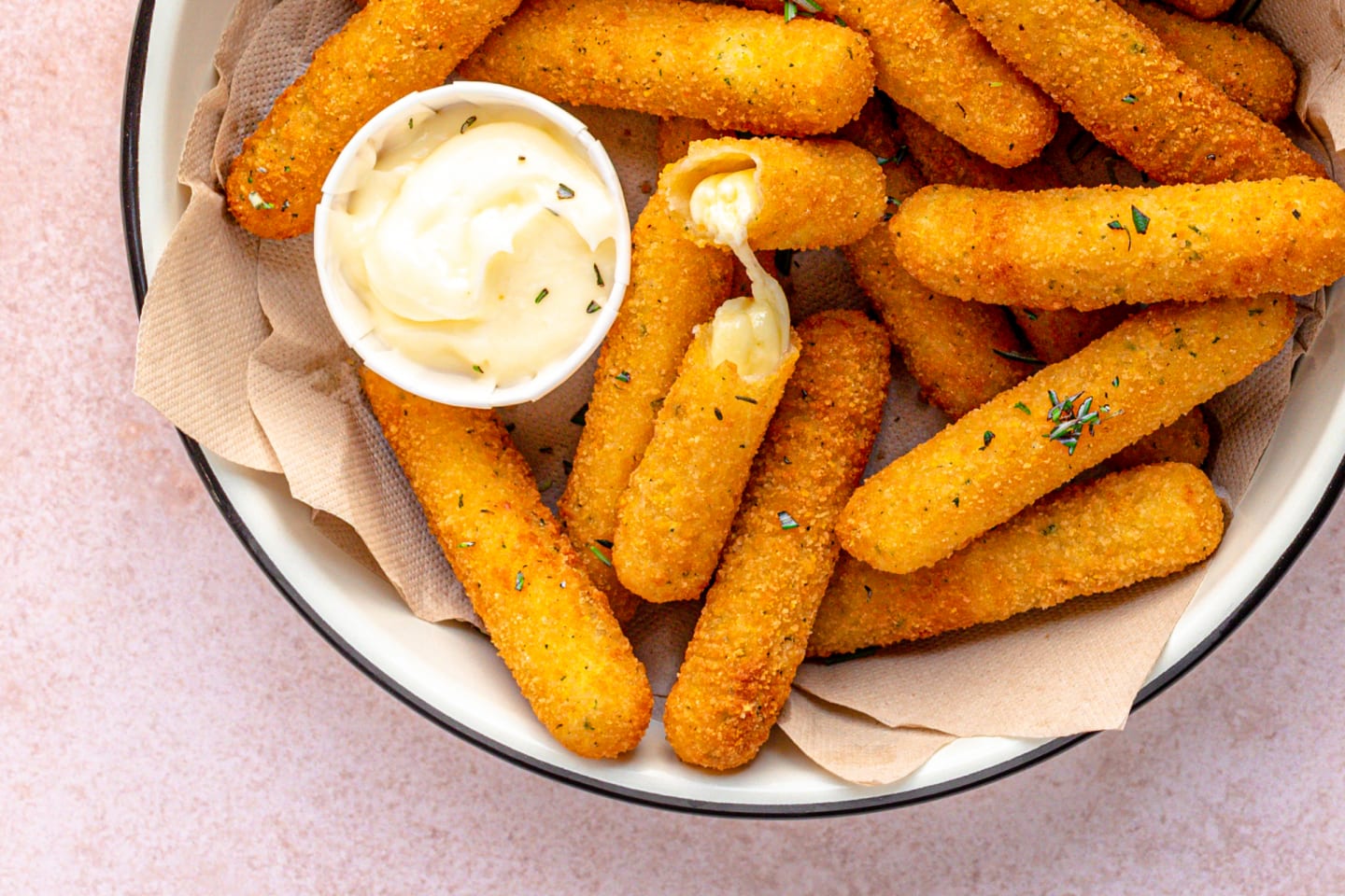 Mozzarella sticks 1kg - Bild 1 av 2