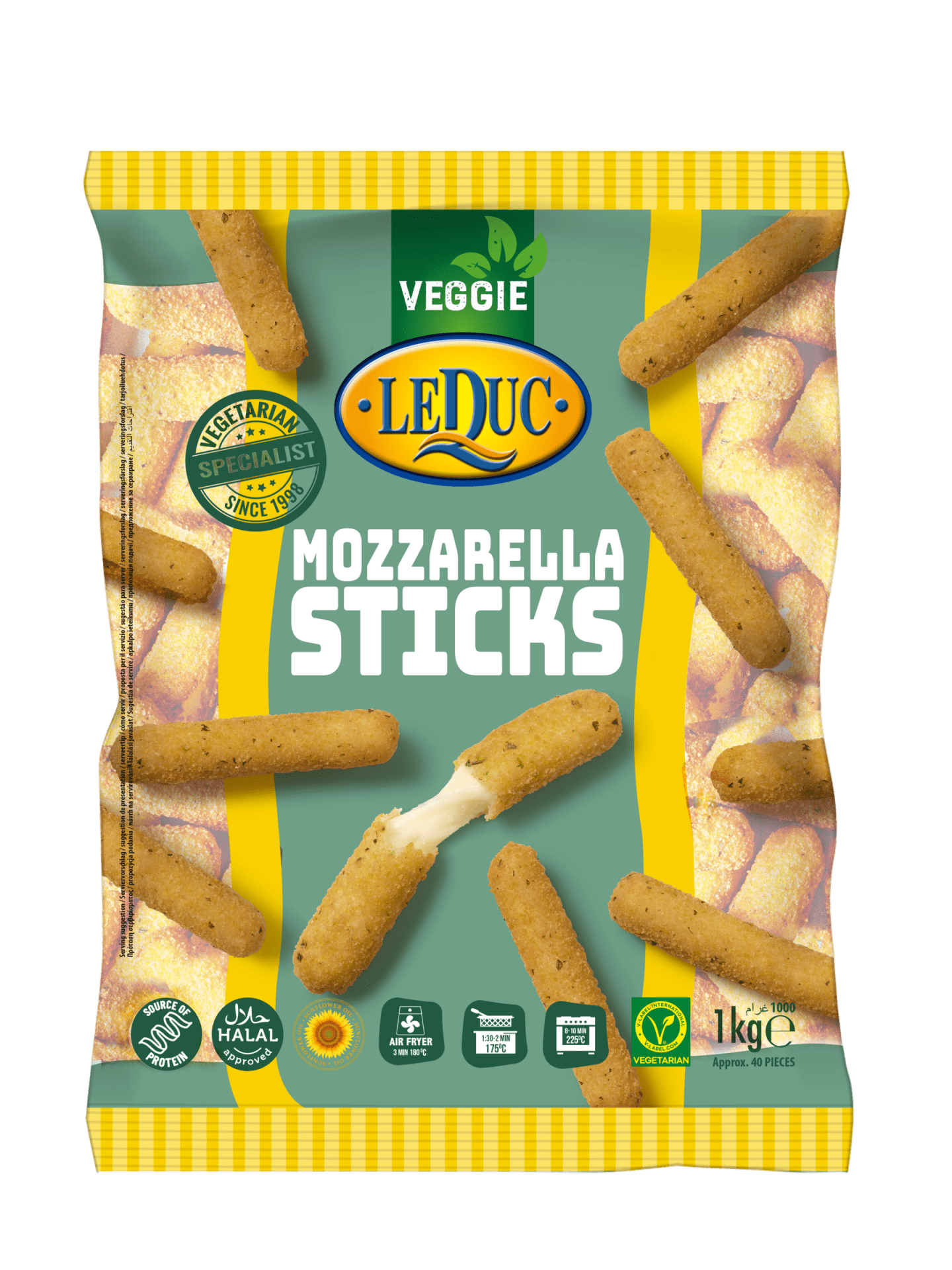 Mozzarella sticks 1kg