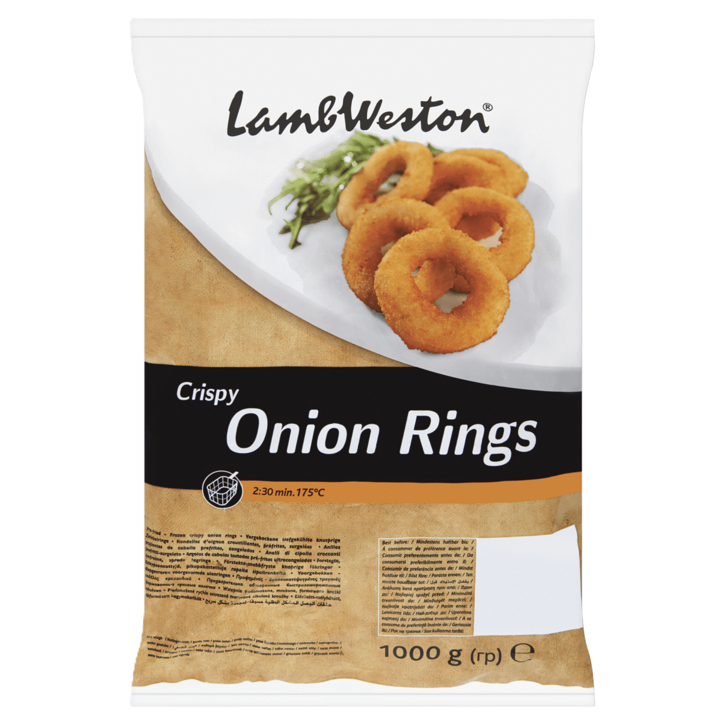 Onion rings crispy 1kg