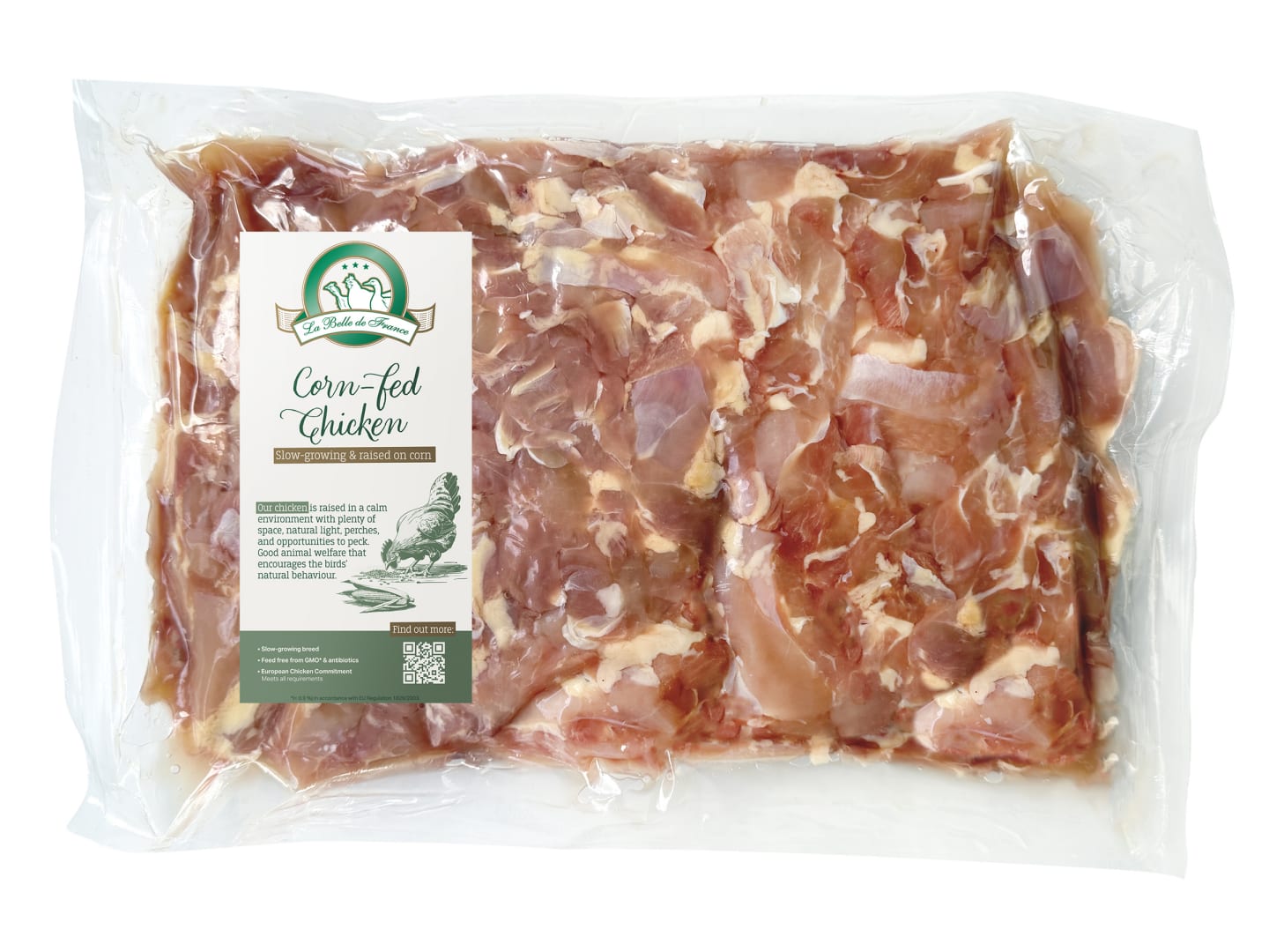 ECC Majskycklinglårfilé strimlat 2,5kg - Bild 1 av 1