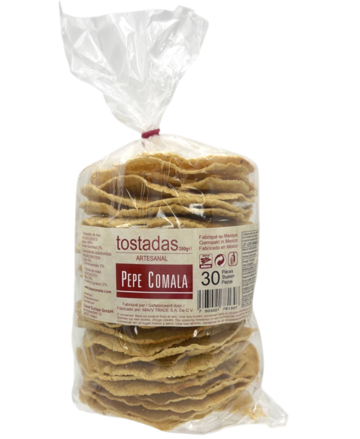 Majstortillas rostade 30st 380g