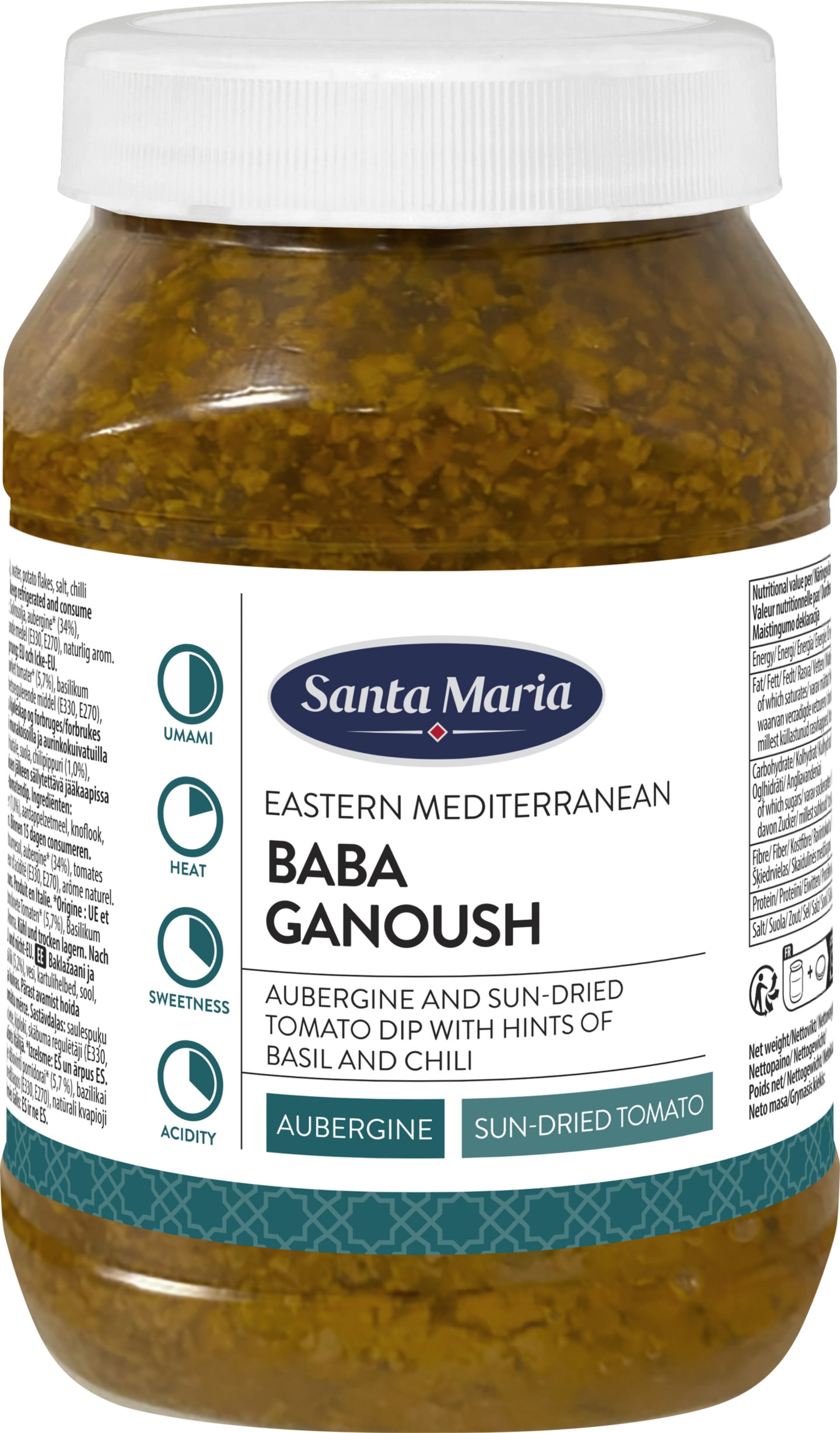 Baba ganoush 980g