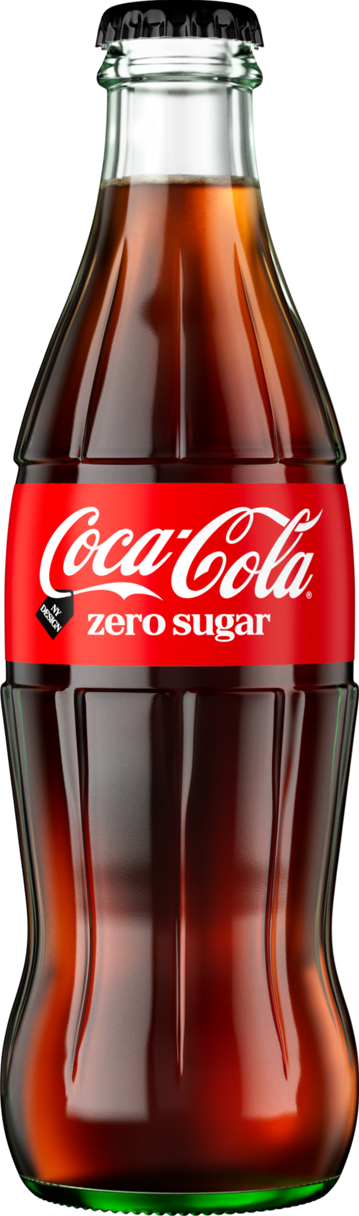Coca Cola Zero engångsglas 33cl - Bild 1 av 2