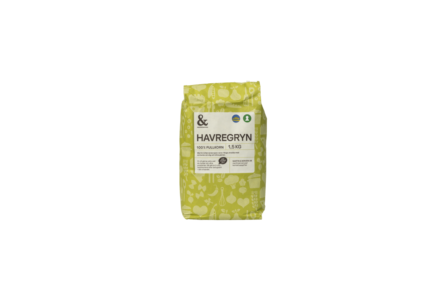 Havregryn 1,5kg - Bild 1 av 2