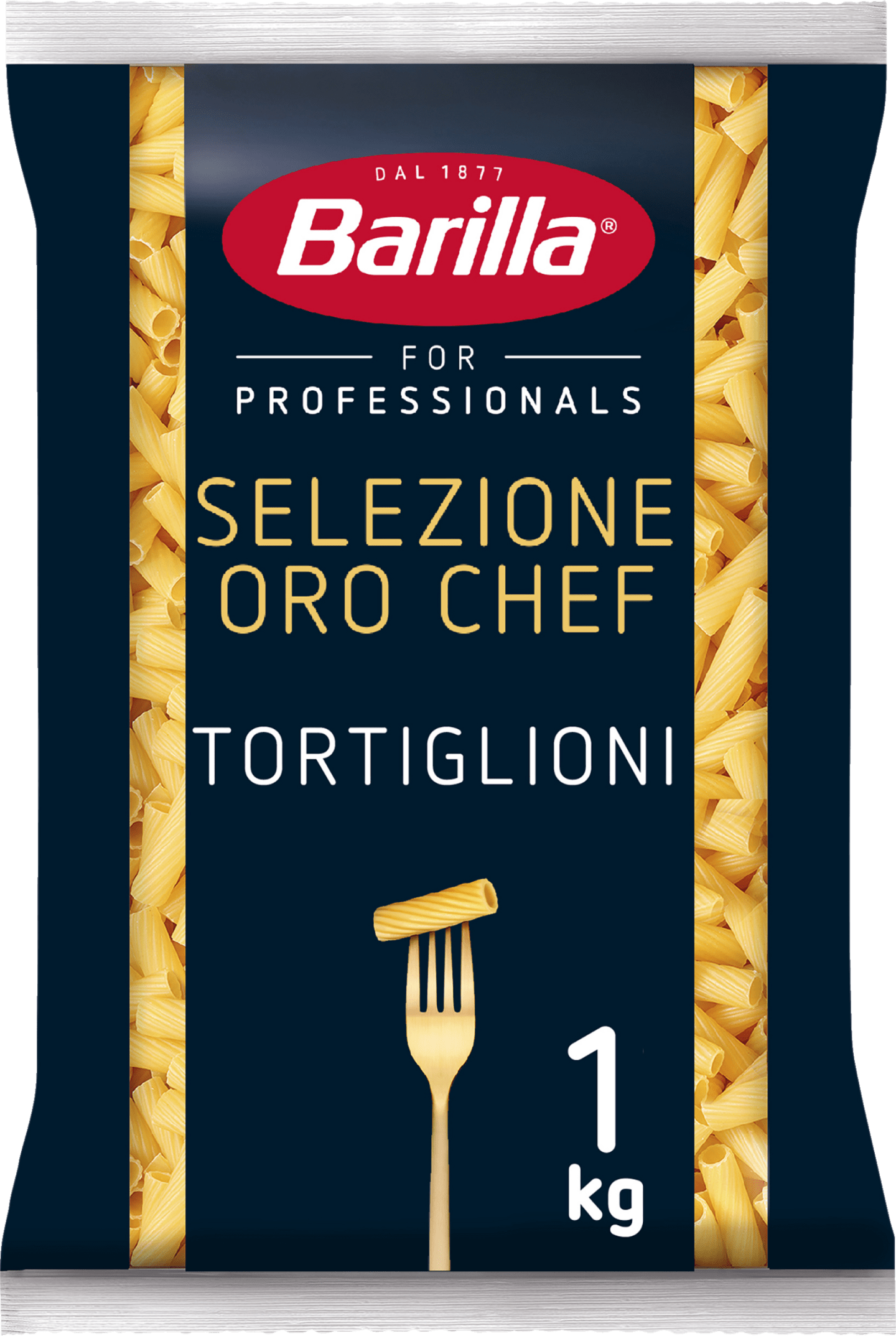 Pasta Tortiglioni Selezione Oro Chef 1kg - Bild 1 av 2