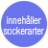 Innehåller Sockerarter